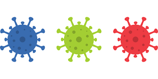 Un disegno da colorare per trascorrere le giornate in casa e fermare il virus il crotonese : Coronavirus Icona Blu Grafica Vettoriale Gratuita Su Pixabay