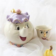 beauty and the beast cup teapot and sugar bowl setbeauty and etsy ティーセット ティーポット 食器
