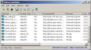 Download filezilla server windows only. Play Offline Save Flv Video Files From Web Browser Cache