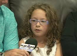 8-year-old gives her birthday presents to fire station to help k