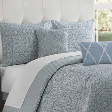 Cobalt Blue Black And Blue Comforter Set Rouen Periwinkle 5 Piece Comforter Set In 2020 Comforter Sets Comforters Luxury Comforter Sets