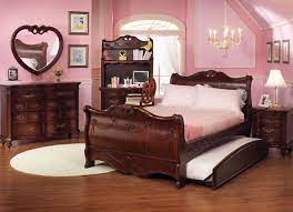 Disney Princess Girls Cherry 3 Piece Twin Sleigh Bed Bedroom Set Princess Furniture Retail Furniture Bedroom Set
