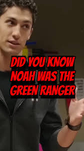 DID YOU KNOW NOAH FROM SM WAS THE GREEN RANGER IN THE POWER RANGERS  FRANCHISE , We asked A.I. how did noah carver in power rangers super  megaforce become the green ranger in the power rangers ...