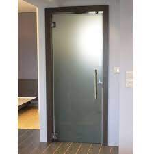 The frosted glass design allows for privacy as well as natural light to enter the room. Silver Standard Frosted Glass Bathroom Entry Door Rs 2800 Piece Id 14820433662