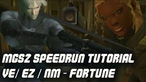 MGS2 Speedrun Tutorial - Fortune Manipulation Setups for VE, EZ, NM -  YouTube
