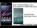 On the locked desktop screen, if you have changed the lock screen settings to require a pattern but cannot remember that pattern, try to enter . Pin On Sony Reset