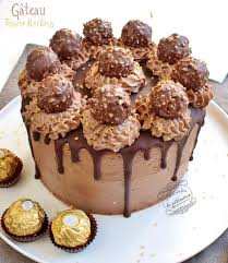 Gateau Ferrero Rocher Anniversaire Gateau Ferrero Rocher Gateau Facile Et Original Recette Gateau