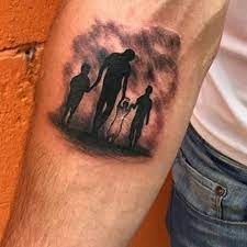 Tattoo Uploaded By Andres Palma Alarcon Sin El Angel Y En Vez De 2 Ninos Una Nina Y Un Nino 1134299 Tattoodo