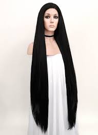 However, if you want to make your wig appear as. Straight Yaki Jet Black Lace Front Synthetic Wig Lf701r Wig Is Fashion