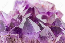 Piedra De Cristal, Cristales De Amatista En Bruto De Color Púrpura ...