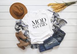 Bella Canvas 3001 White T Shirt Mockup Fall Mockup T Shirt Flat Lay Mockup Tshirt Mockup Flatlay Mockup Flat Lay Shirt Mockup Clothing Mockup Fall Shirts