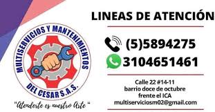 Multiservicios y Mantenimientos del Cesar SAS