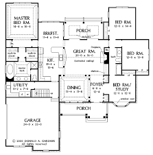 Small 4 bedroom house plans one story. 4 Bedroom House Plans 1 Story Novocom Top