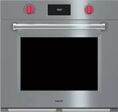Please suspend disbelief as you consider the capabilities of the wolf 30 m series convection steam oven. Wolf So30pmsph 30 Inch Single Electric Smart Wall Oven With 5 1 Cu Ft Dual Convection Oven Self Clean 10 Cooking Modes Temperature Probe Color Touch Screen Control Panel And Star K Certified