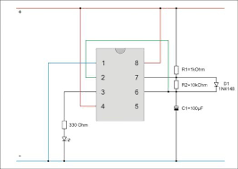Bewegungsmelder schalter an einer lampe allmystery. Der Timer 555 Im Detail
