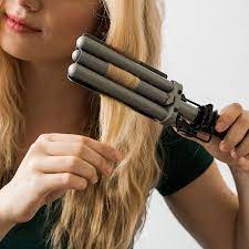 Revlon Perfect Heat Ceramic Beach Waver Black Walmart Com Beachy Waves Hair Curling Iron Hairstyles Hair Waver Iron