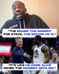 Warriors Nation | Draymond Green praised Steve Kerr's ability to shine  under pressure as he became the Warriors' all-time winningest coach 🙌  Kerr's... | Instagram