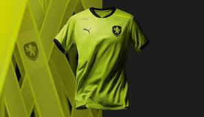 A subtle geometric pattern graces the front of the puma czech republic euro 2020 home football shirt, very much in line with puma's current crafted from culture theme. Puma Reveal Czech Republic 2020 Away Shirt Soccerbible