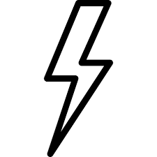 Check out this fantastic collection of aesthetic lightning wallpapers, with 64 aesthetic lightning a collection of the top 64 aesthetic lightning wallpapers and backgrounds available for download for. Lightning Bolt Icon In Ios Style
