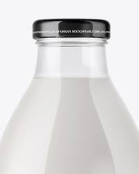 Download Clear Glass Milk Bottle Mockup In Bottle Mockups On Yellow Images Object Mockups PSD Mockup Templates