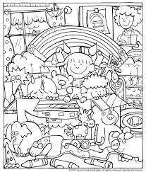 Each page in this packet features a picture to color and a word to write related to a bible verse from the account of noah and the . Noah And The Ark Coloring Page