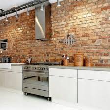 Instead, you can replicate the idea in your current place with brick wallpaper made to look like the real thing. 77 Creative Cute Exposed Brick Kitchen Ideas Http Homecemoro Com 77 Creative Cute Exposed Brick Kitch Brick Wall Kitchen Exposed Brick Kitchen Brick Kitchen