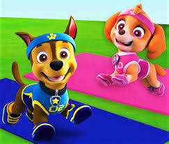 Chase dog paw patrol cartoon mascot costume. Chase Skye Paw Patrol Relation Ship Wiki Fandom
