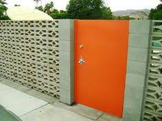 This gate was fabricated with steel and. 10 Mid Century Gates Ideas Fence Design Modern Fence Modern Gate