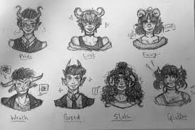 Check spelling or type a new query. Personified 7 Deadly Sins Drawings Cool Drawings Seven Deadly Sins