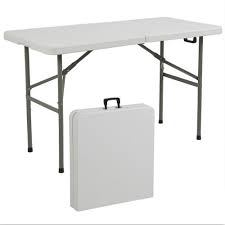 Cosco 6 Foot Centerfold Folding Table Black Walmart Com In 2020 Folding Table Folding Picnic Table Camping Table