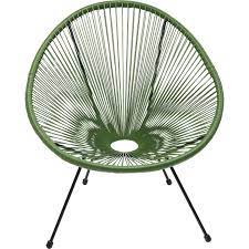 An authentic acapulco chair has unique dimensions ensuring a specific aesthetic and comfortable seat, it's meant for lounging so should be large enough to support your head. Sessel Acapulco Grun Kare Online Gmbh