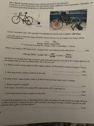 See full list on calculateme.com Solved Fe 101 Sep Part 1 Bicycle Generator Outp Www Y Chegg Com