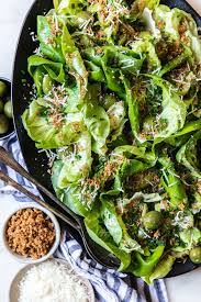 Simple Butter Lettuce Salad The Modern Proper Recipe Lettuce Salad Recipes Side Salad Recipes Lettuce Salad