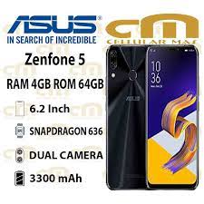 Asus zenfone 5 max juga dikabarkan akan menggunakan desain layar beresolusi full hd+ dengan ukuran 5,7 inci dan aspek rasio 18:9 yang cukup kekinian. Asus Zenfone 5 Ze620kl 4 64 Garansi Resmi Asus Shopee Indonesia