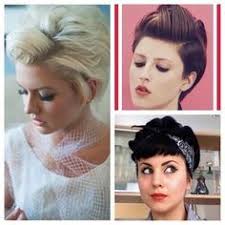 All hair types are very good as far as they are meaningful to care for and maintain. Cute Short Rockabilly Hair Rockabilly Hair Hair Styles Edgy Short Hair
