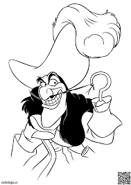 Search through 623,989 free printable colorings at getcolorings. Portrait Of Captain James Hook Coloring Pages Peter Pan Coloring Pages Colorings Cc