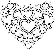 Heart coloring pages for kids & adults scroll down the page to see all of our printable hearts. Lots Of Heart Coloring Page Free Printable Coloring Pages For Kids