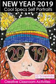 This Is Such A Fun New Years Art Activity For Older Kids Ideal Coloring Pages For Teachers To Use In New Year Art Portraits For Kids Art Activities For Kids