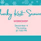 Chunky Knit Snowman Workshop event image
