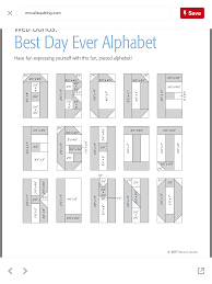 The pattern illustrates how to create a quilt block for each letter of the alphabet, as well as sizing, fabric requirements, and instructions to . Pin By Melinda On Sewing Alphabet Quilt Mccalls Quilting Paper Piecing Quilts
