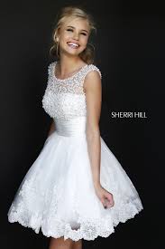 Sherri Hill Com Pretty Rehearsal Dresses Wedding Dresses Beaded Short Wedding Dress Wedding Reception Dress