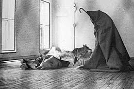 Beuys, i like america and america likes me, 1974 formal properties beuy's feeling on the photo: Performance And Body Art Flashcards Quizlet