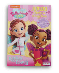I will be compensated if you make a purchase after clicking on my butterbean's café is an animated preschool series about a fairy named butterbean who runs a neighborhood café and magical bakery. Butterbean S Cafe Coloring And Activity Book 80 Pages Stand Up Character On Back 0805219465714 Amazon Com Books