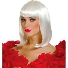 Adult Womens 50's Deluxe Peggy Sue Short Straight Costume Wig Hair Drage