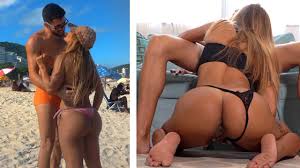 Hot Brazilian MILF with Big Tits Screams with Pleasure as She Catches Gold  digger Antonio Mallorca
