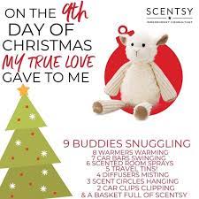 15% off with code julyzweekend. On The 9th Day Of Christmas My True Love Came To Me Christmas Christmasgift Holidaygift Scentsybuddy Scentsy Scentsy Christmas Scentsy Consultant Ideas