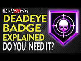 Limitless range & deep range deadeye badges in nba 2k17. Video Unlock Deadeye Badge