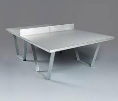 When it comes to what is the size of a ping pong table, the official ones are 2.74 m long and 1.525 m wide, with a height of 76 cm. Oxygene Ping Pong Table Architonic