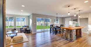 open floor plan before remodeling