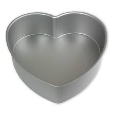 These 2 heart layer cake pans measure (9 1/2 l x 9 1/2 w x 2 h. Heart Baking Pan Cheaper Than Retail Price Buy Clothing Accessories And Lifestyle Products For Women Men